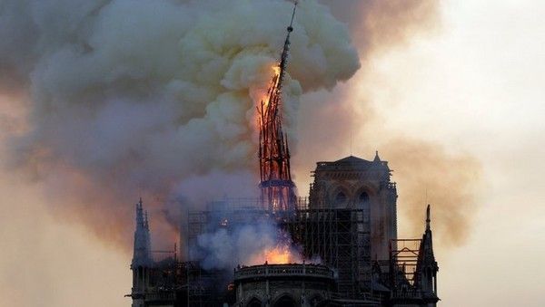 Notre-Dame de Paris en feu !!!!