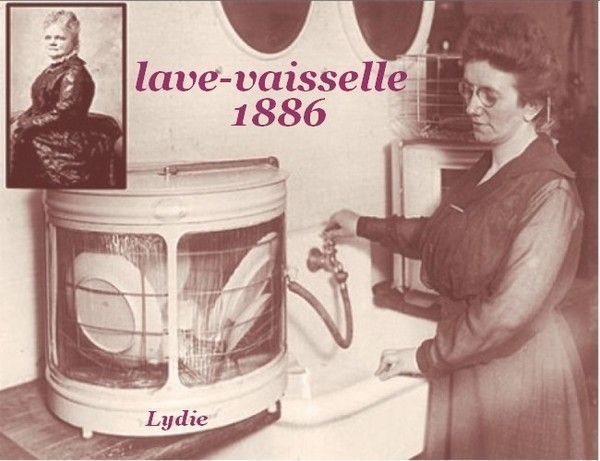 Lave-vaisselle 1886 et 2014 : Cadeaux pour Véro